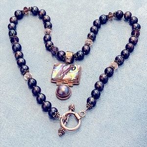 Black Pearl Necklace🖤